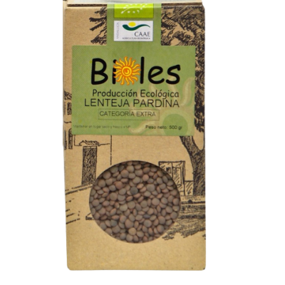 Lenteja pardina 500g Ecológica