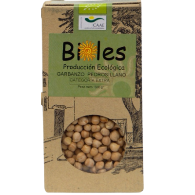 Garbanzo pedrosillano 500g Ecológico 