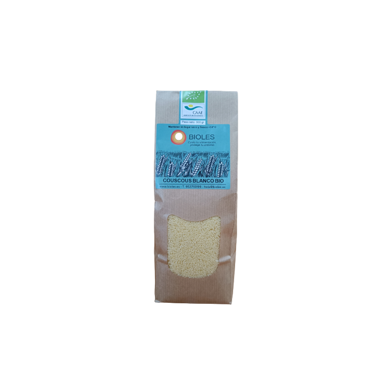 White wheat couscous Organic  500g