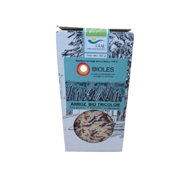 Arroz tres colores 500g  Ecológico