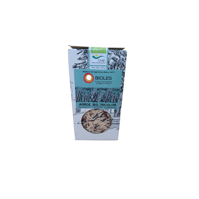 Arroz tres colores 500g  Ecológico