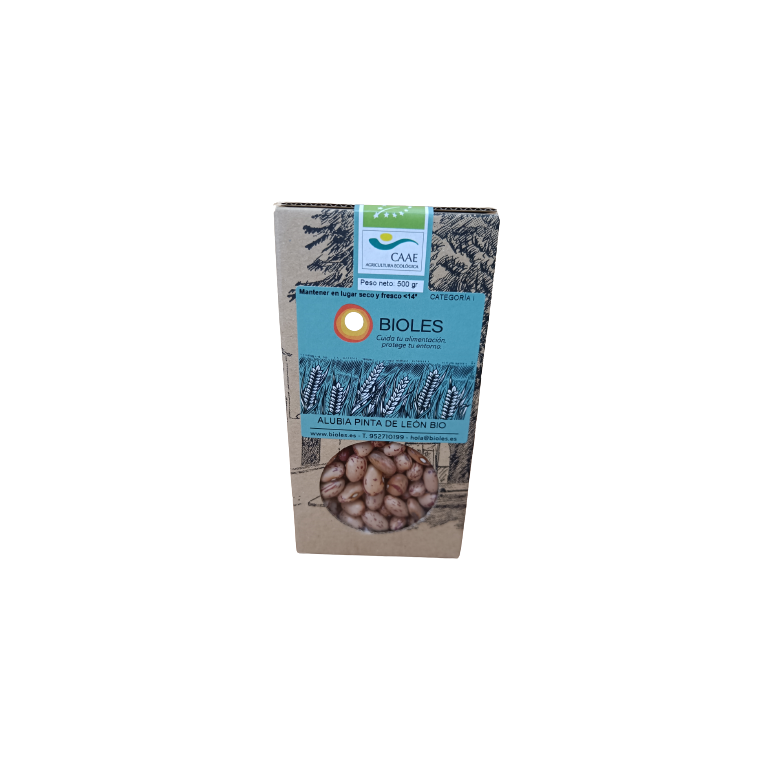 Alubia pinta de León 500g Ecológica