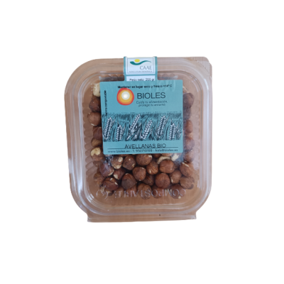 Avellanas tarrina 250g Ecológicas
