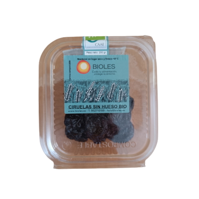 Pitted plums 250g Organic