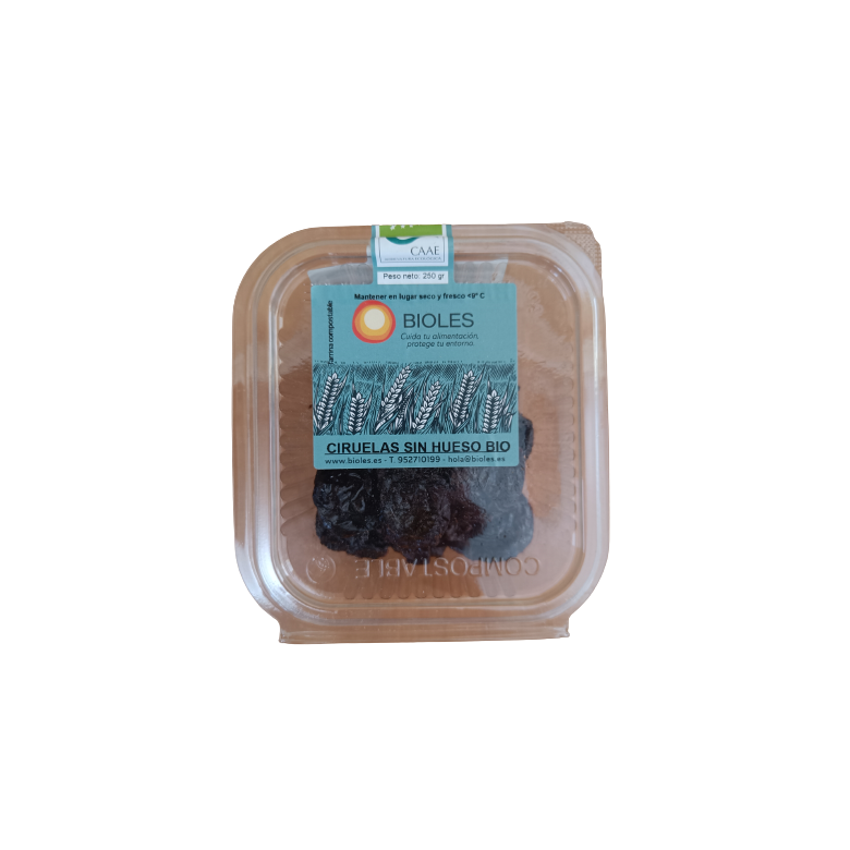 Ciruelas sin hueso 250g Ecológico