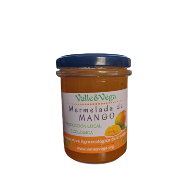 Mermelada de MANGO Ecológica Valle y Vega