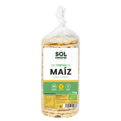 Organic unsalted corn pancakes