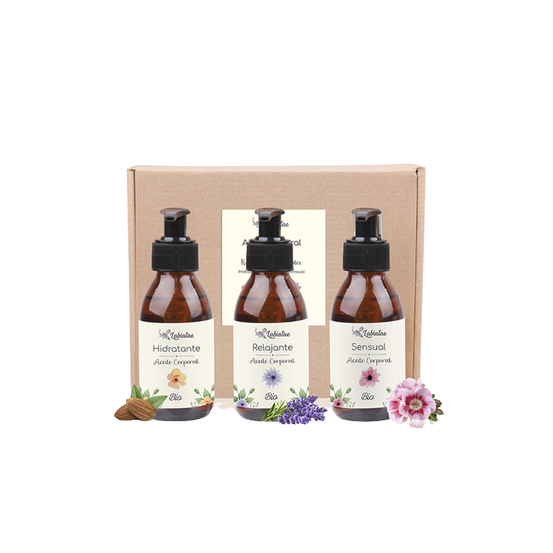 Kit Armonía Floral aceites corporales eco