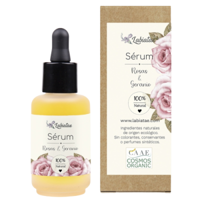 Rose and geranium serum Labiatae 30ml eco