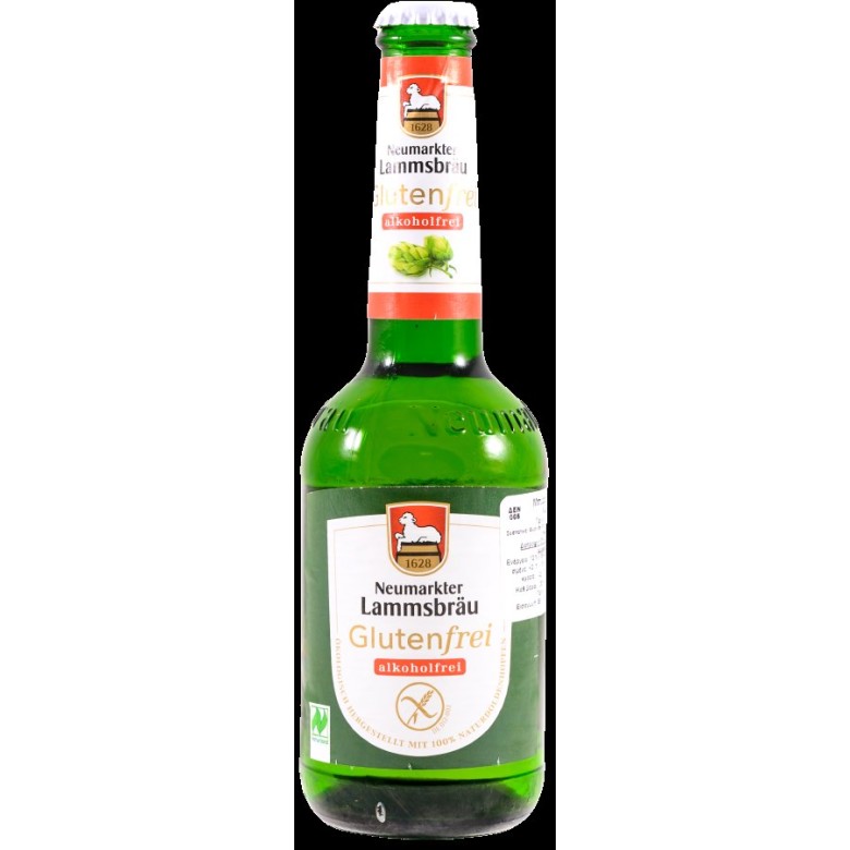 Cerveza SIN ALCOHOL y SIN GLUTEN 0.33cl Ecológica