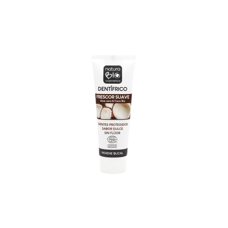 Dentífrico Aloe-Coco Frescor Suave 75ml ecológico   