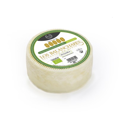 Queso de cabra SUJAIRA SEMIcurado 400g aprox Ecológico