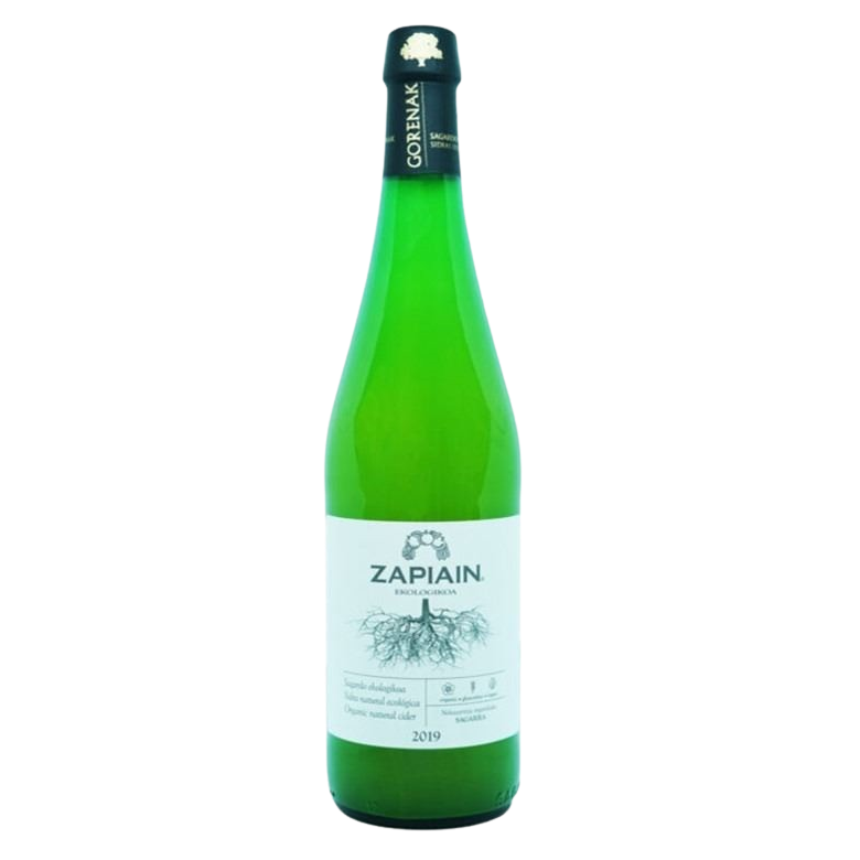 Sidra Zapiain sin sulfitos Ecológica 70 cl