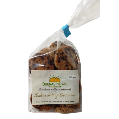 Cookies SARRACENO pepitas de chocolate 200g Ecológicas