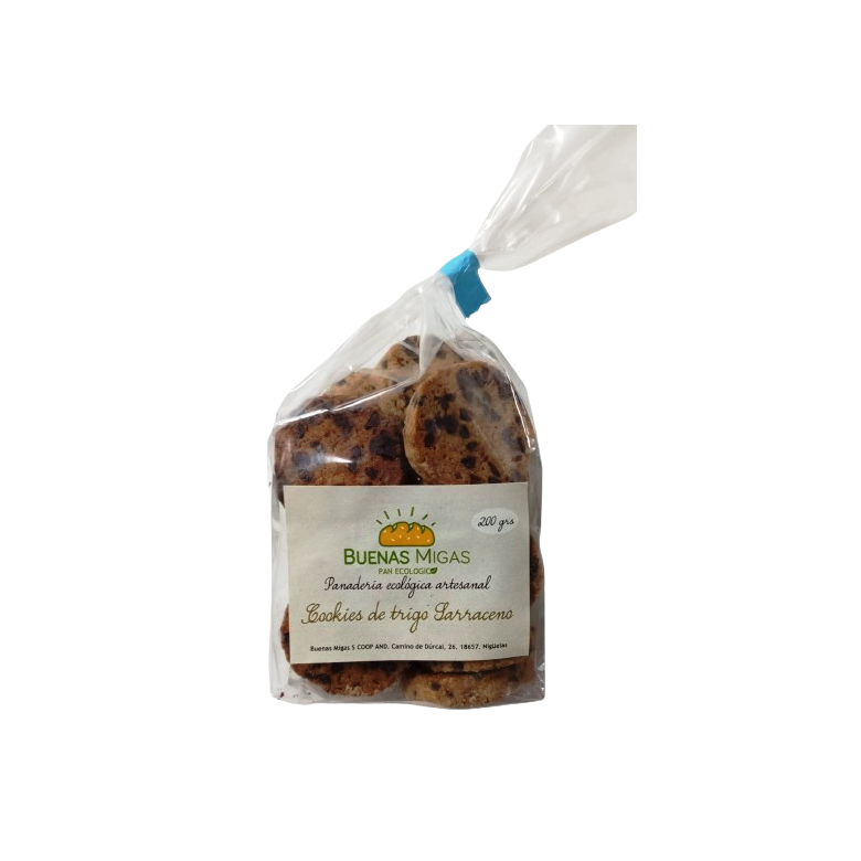 Cookies SARRACENO pepitas de chocolate 200g Ecológicas