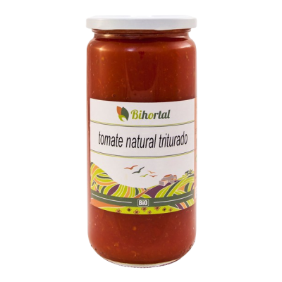 Tomate natural triturado 680g BIOANDALUS Ecológico 