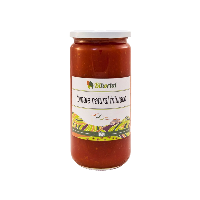 Tomate natural triturado 680g BIOANDALUS Ecológico 