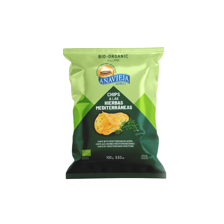 Patatas Fritas Hierbas Mediterraneas 100g ecológicas 