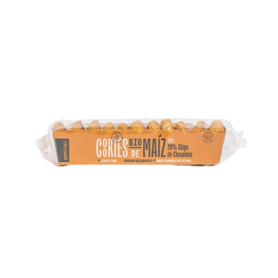 Cookies de maíz con chips de chocolate 150g Ecológicas 