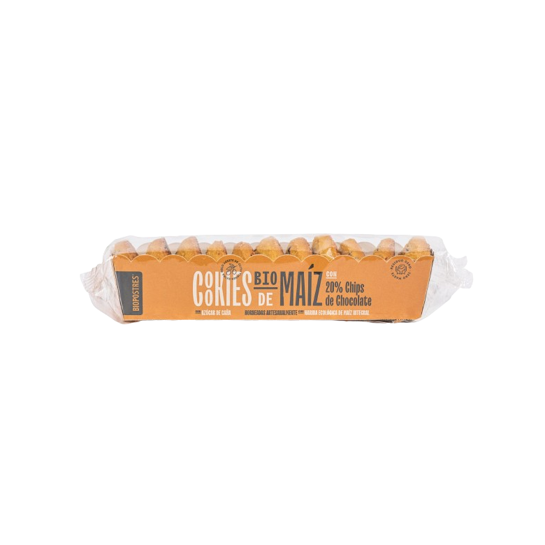 Cookies de maíz con chips de chocolate 150g Ecológicas 