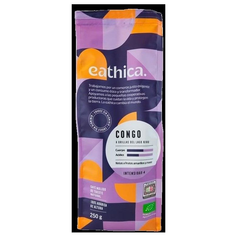 CONGO Eathica ground coffee 250g Organic
