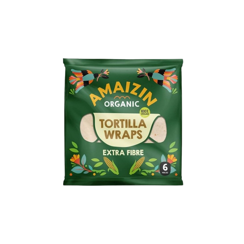 Tortitas wrap extra fibra 240g ecológicas 