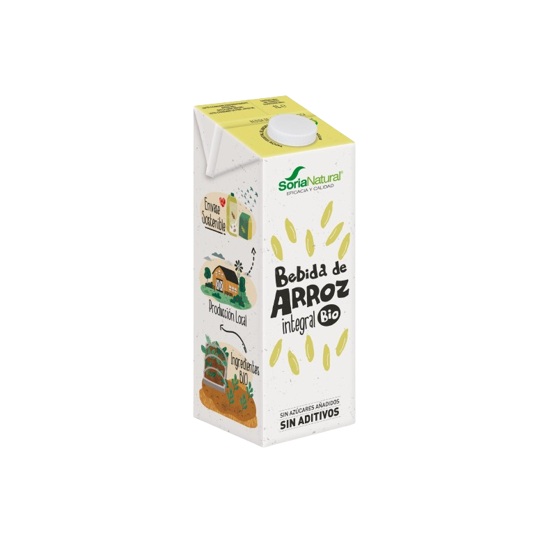 Bebida arroz integral 1l Soria Natural Ecológica