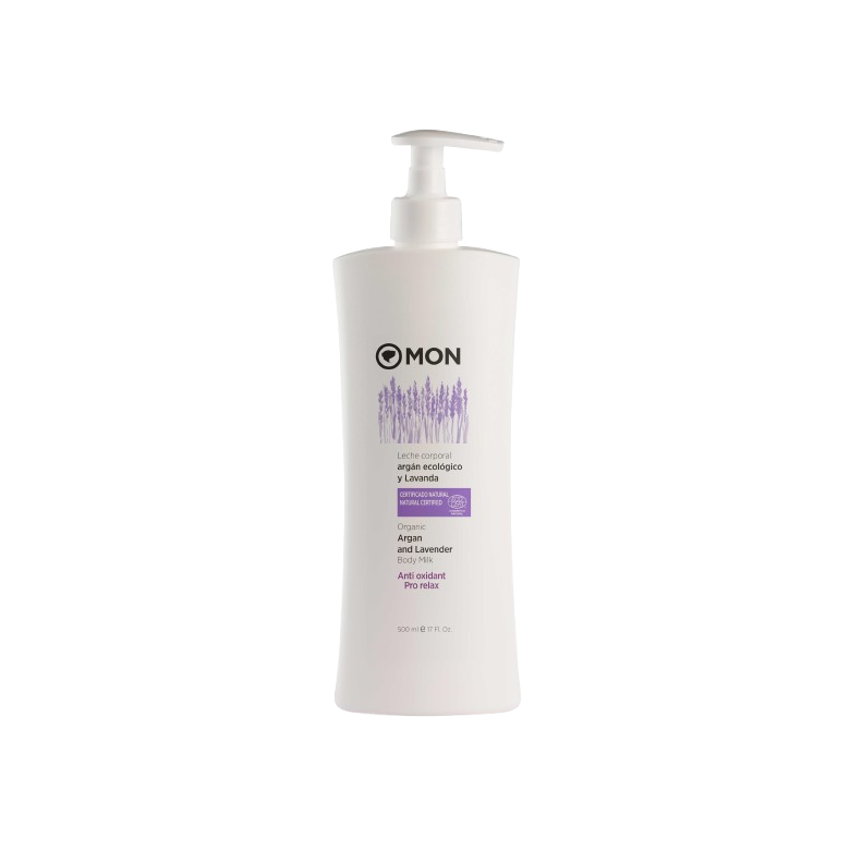 Organic Argan and Lavender Body Milk 500ml