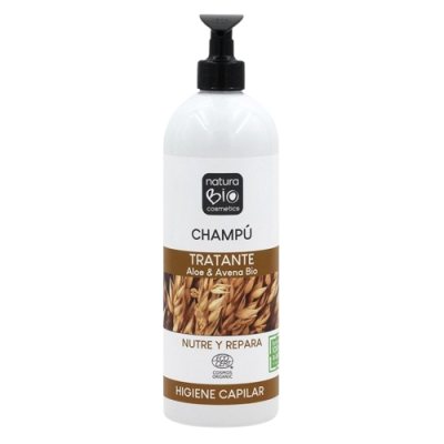 Aloe Vera and Oatmeal Treatment Shampoo 740ml Naturabio