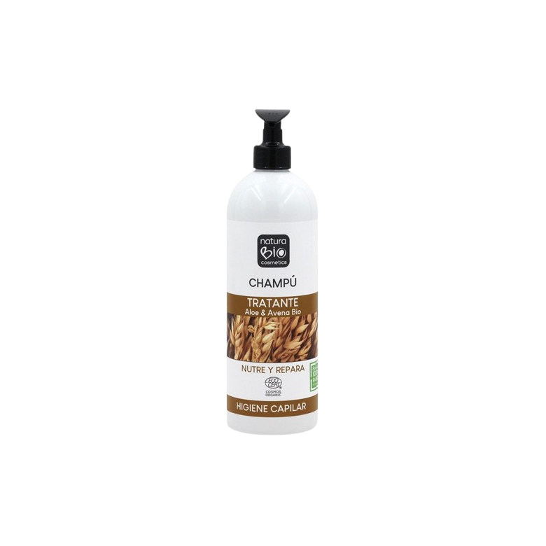 Aloe Vera and Oatmeal Treatment Shampoo 740ml Naturabio