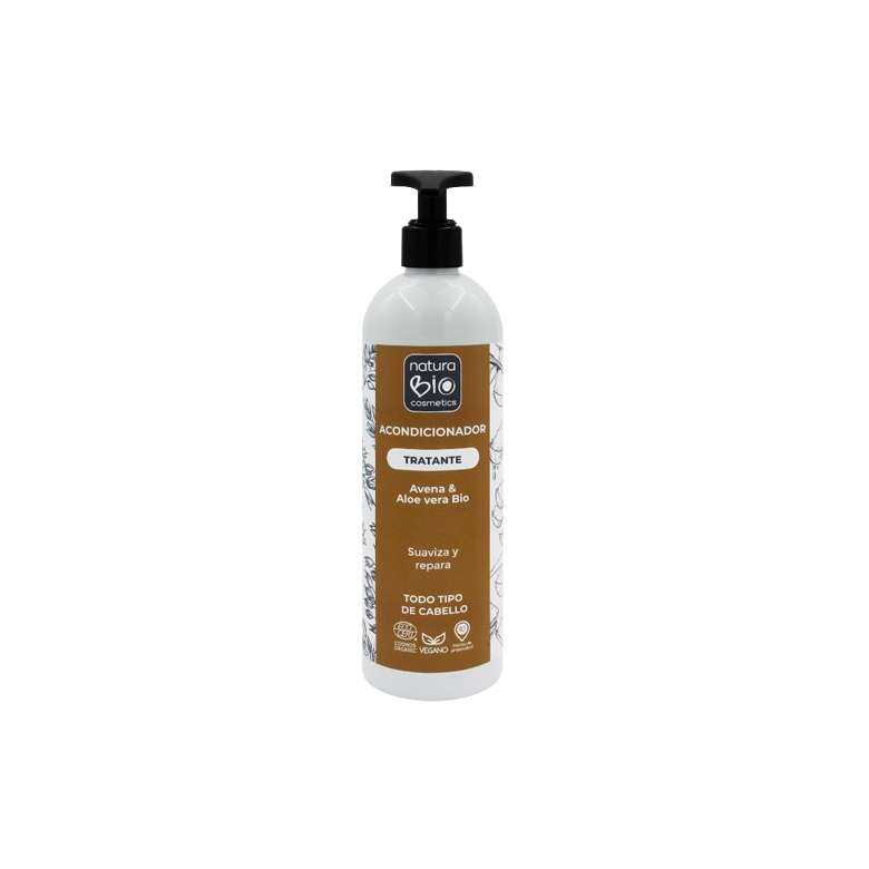 Acondicionador Tratante Aloe Vera y Avena 500ml Naturabio 