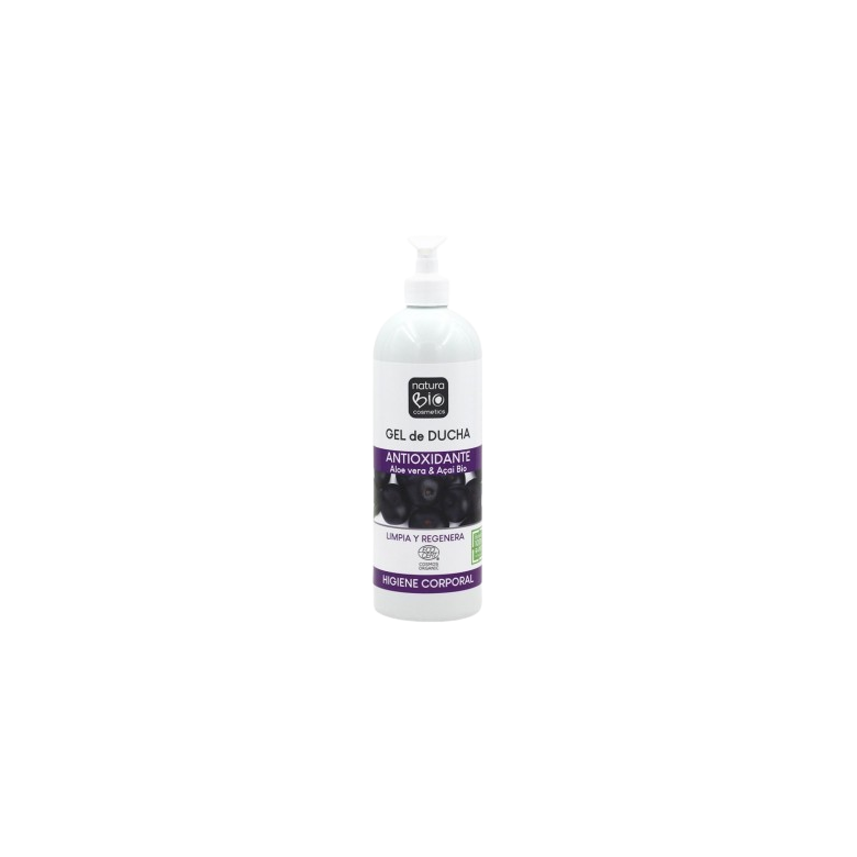 Gel ducha antioxidante Aloe & Açai 740ml Naturabio  