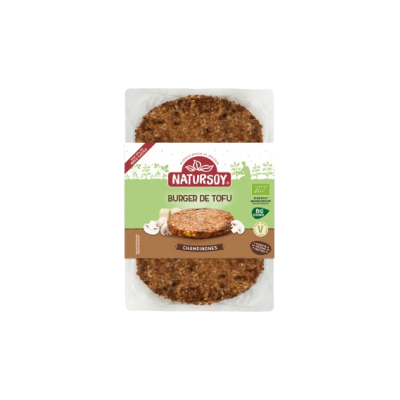 Tofu and mushroom burger organic 160g
