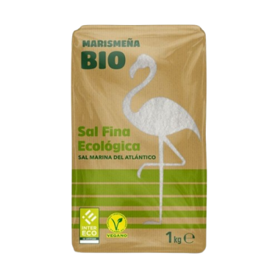 Sal marina FINA Marismeña 1kg Ecológica
