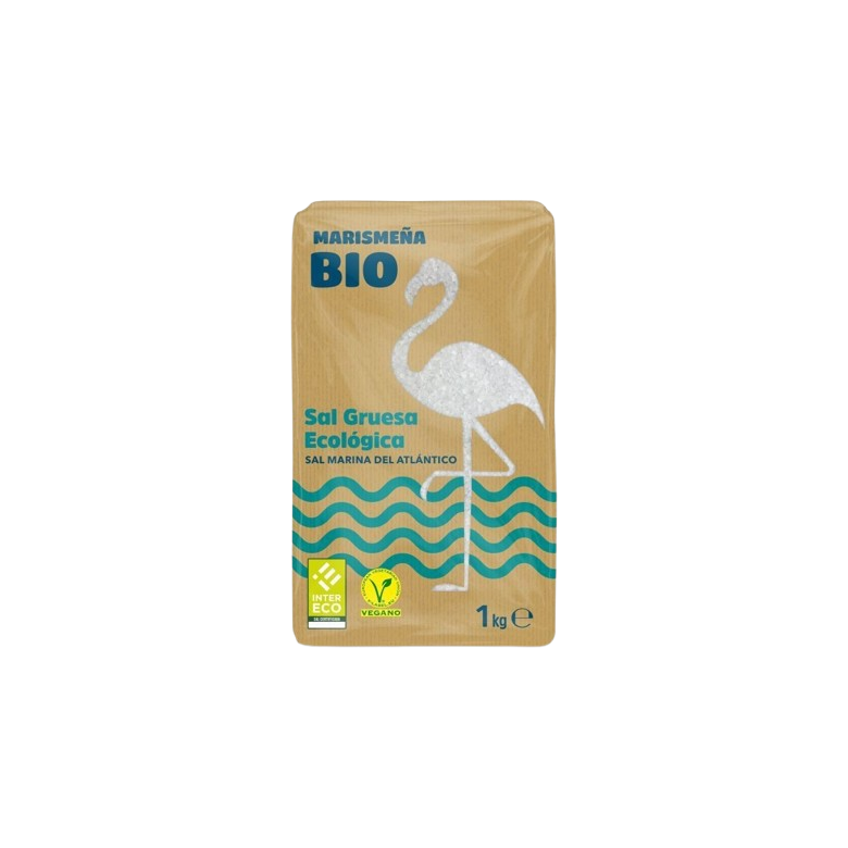 Sal marina GRUESA Marismeña 1kg Ecológica