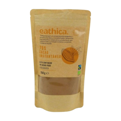 Eathica 70% Intense Instant Cocoa 350g Organic