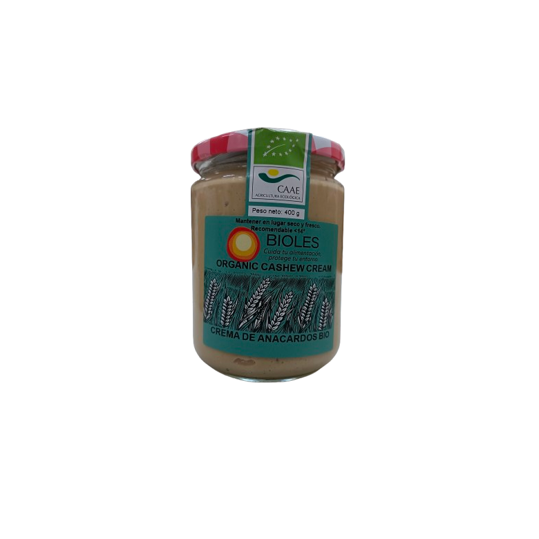 Crema de anacardos 400g Ecológica