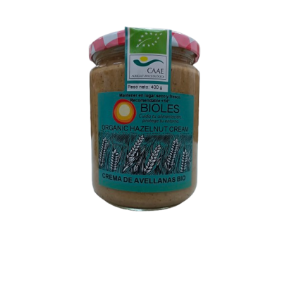 Hazelnut cream 400g organic