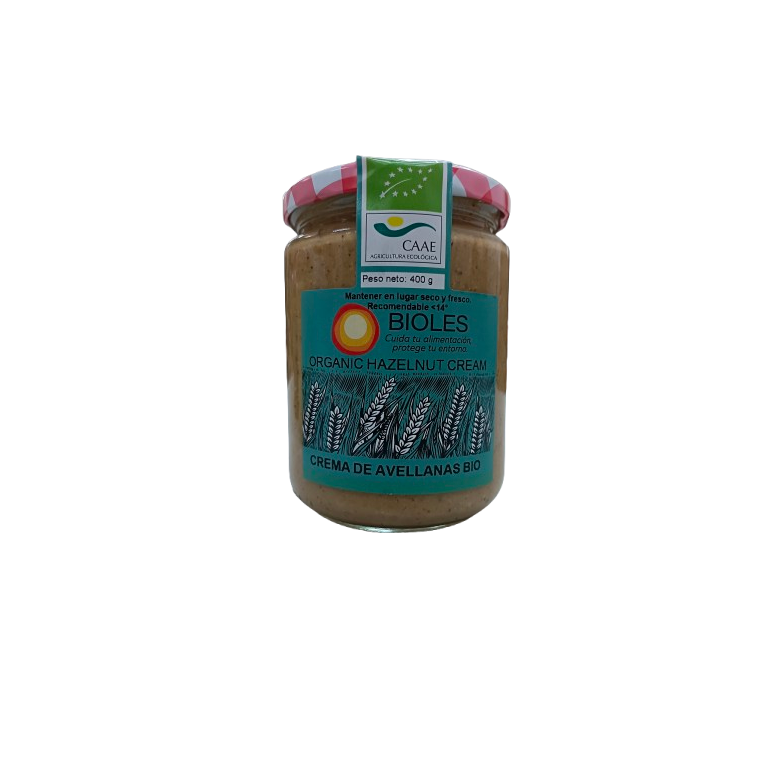 Hazelnut cream 400g organic