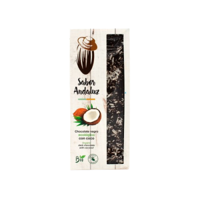 dark chocolate with coconut Organic 100g