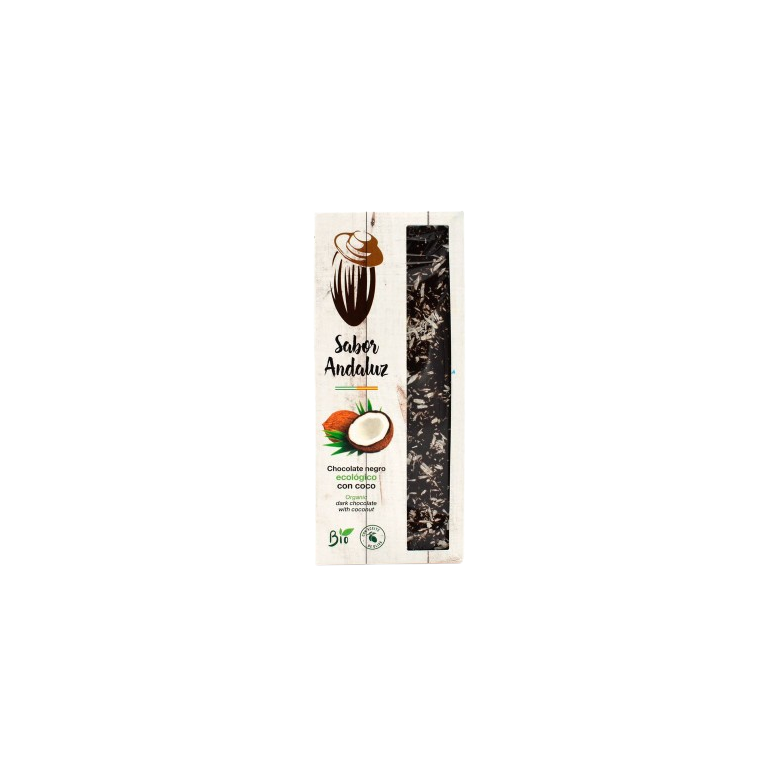 Chocolate negro con coco 100g Ecológico