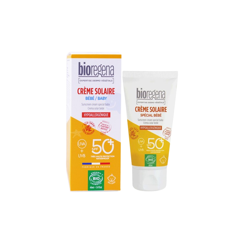 Protector solar infantil 50SFP 40ml BIOREGENA Ecológico