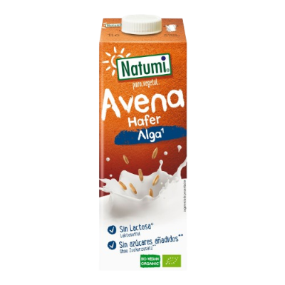 Natumi Organic Oatmeal drink with SEAWEED without sugar 1l