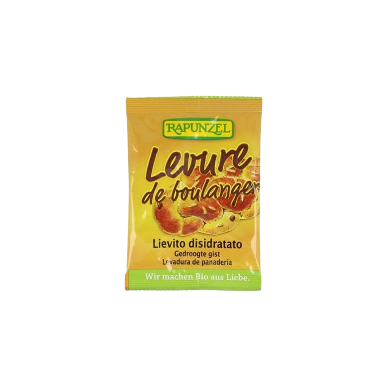 Bread and cake yeast 1 sachet of 9g gluten-free organic