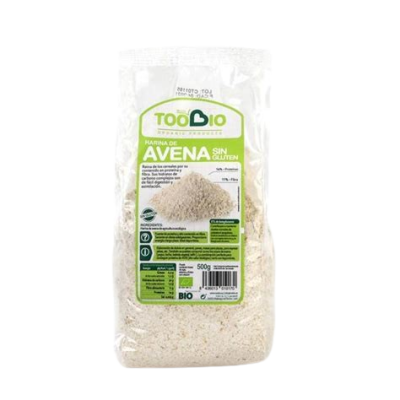 GLUTEN-FREE whole grain oat flour 500g organic