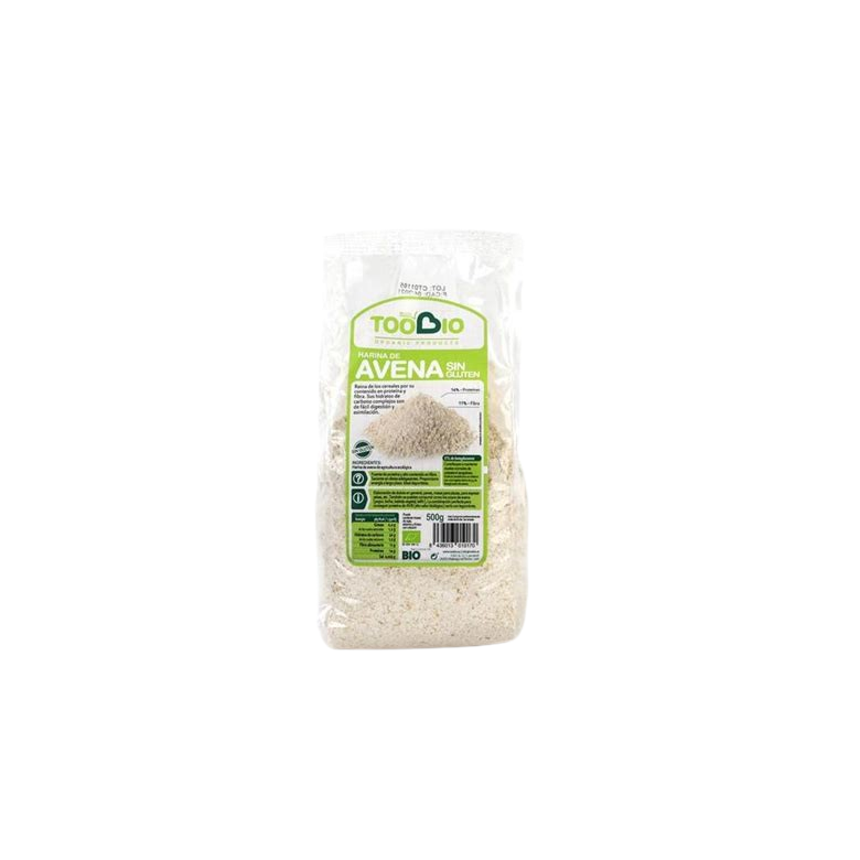 GLUTEN-FREE whole grain oat flour 500g organic