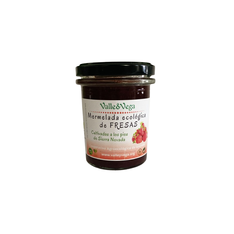 Mermelada de Fresa Ecológica Valle y Vega