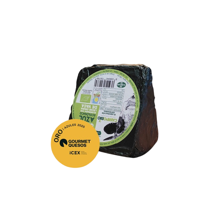 Raw cow's milk blue cheese 250g organic.