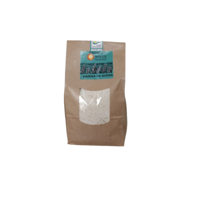 Wholegrain oat flour 1kg Organic