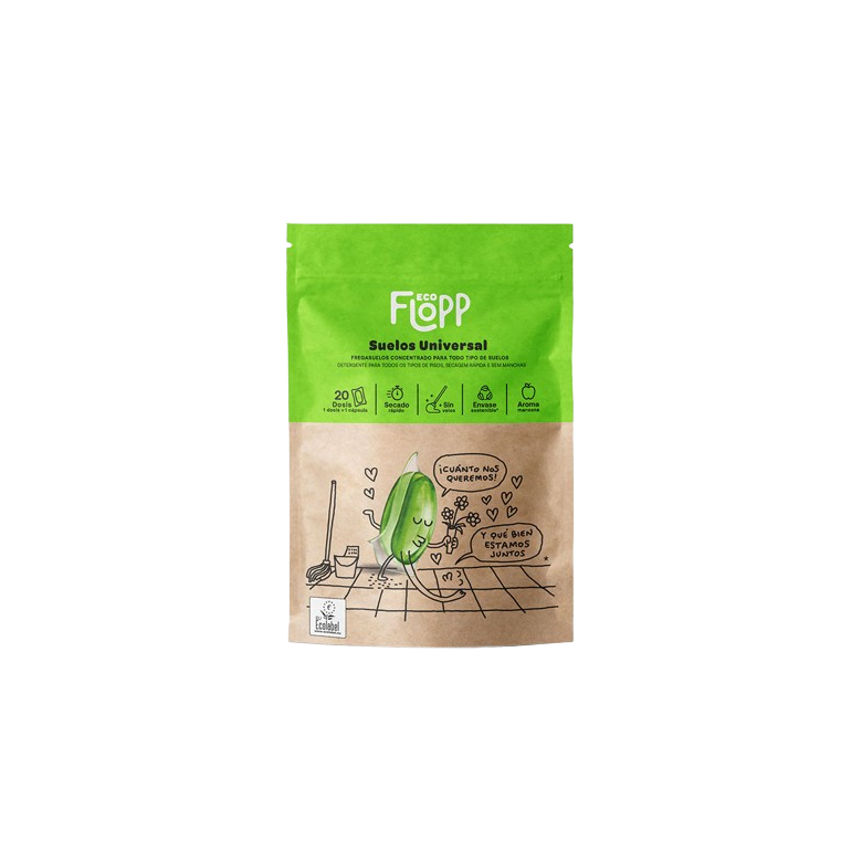 Fregasuelos universal 20 dosis Flopp Ecológico